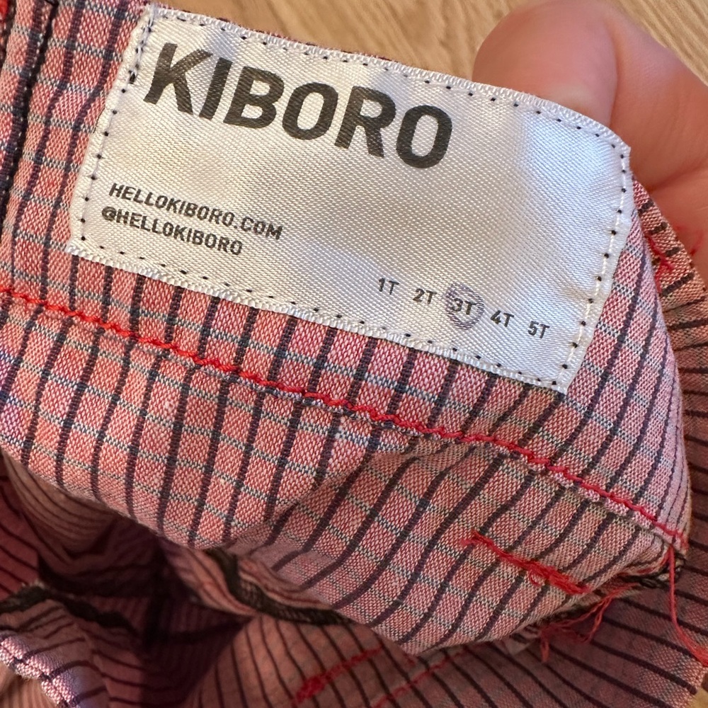 KIBORO sustainable kids pants